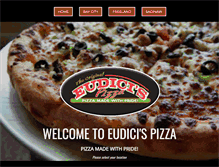 Tablet Screenshot of eudicispizza.com